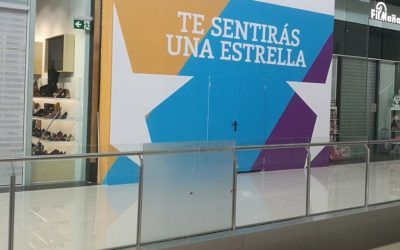 Rotulación en centros comerciales